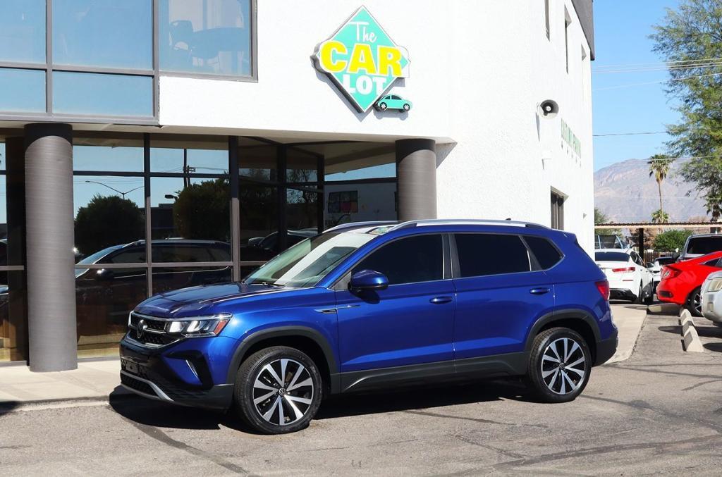 used 2024 Volkswagen Taos car, priced at $19,995