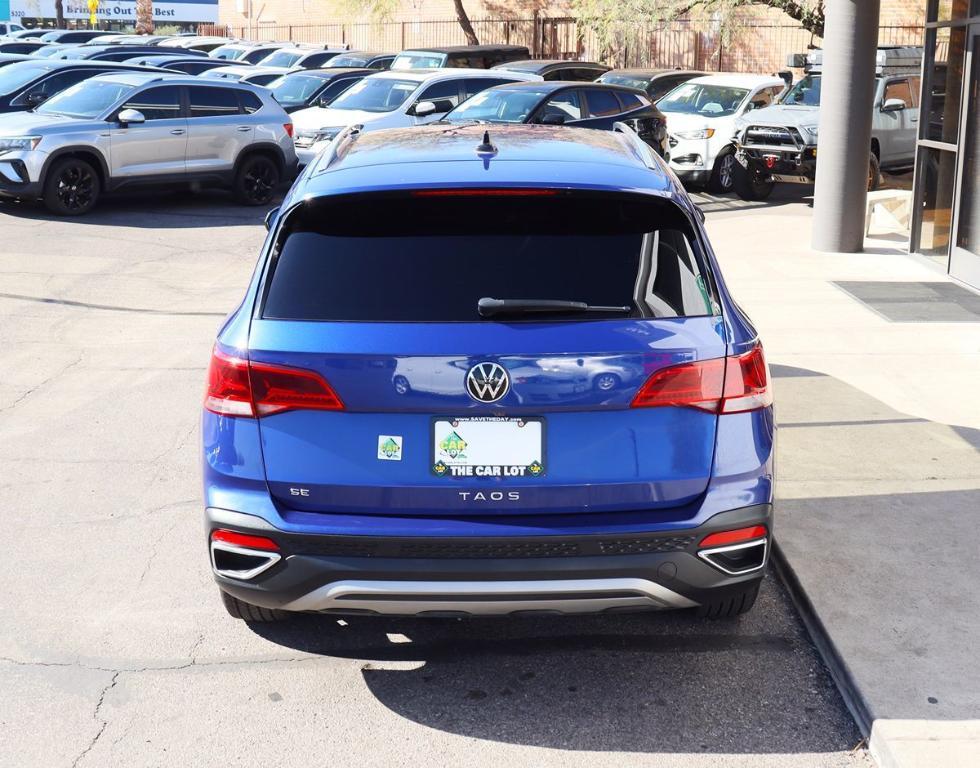 used 2024 Volkswagen Taos car, priced at $19,995