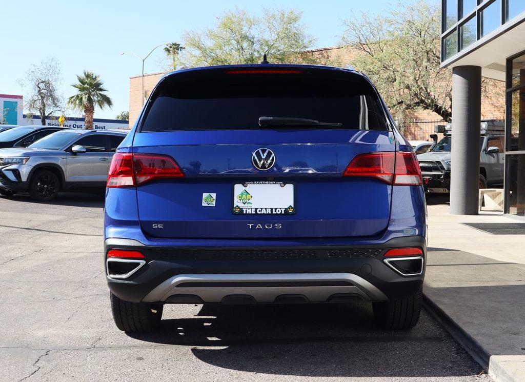 used 2024 Volkswagen Taos car, priced at $19,995