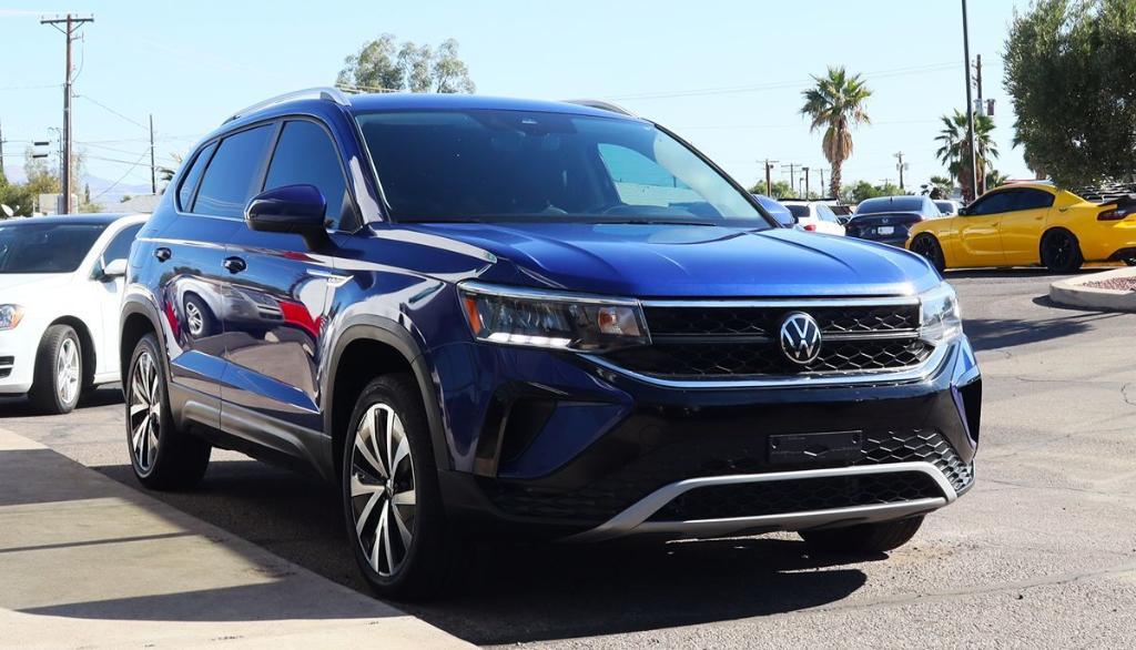 used 2024 Volkswagen Taos car, priced at $19,995