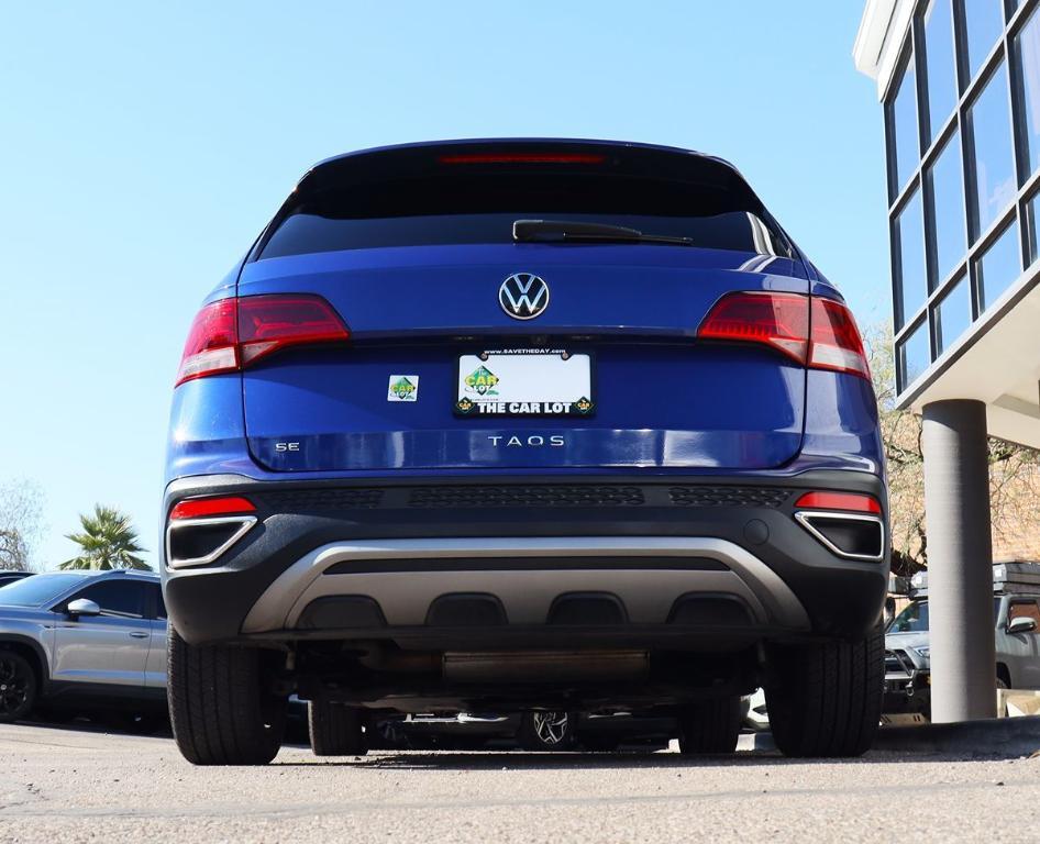 used 2024 Volkswagen Taos car, priced at $19,995