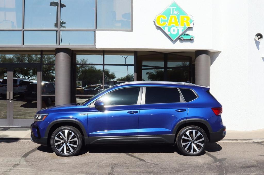 used 2024 Volkswagen Taos car, priced at $19,995