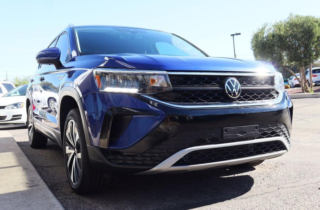 used 2024 Volkswagen Taos car, priced at $19,995