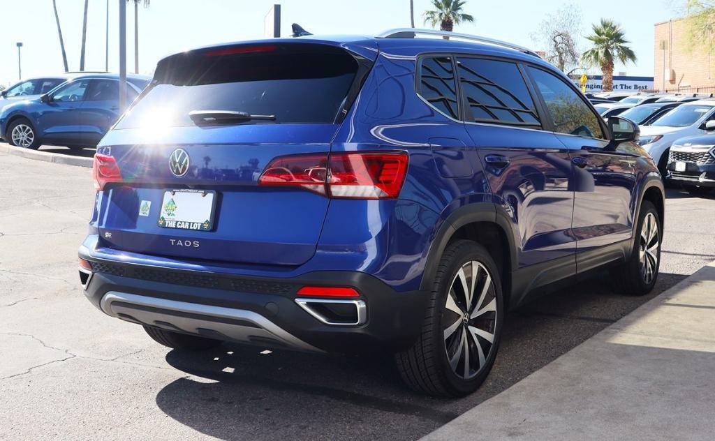 used 2024 Volkswagen Taos car, priced at $19,995