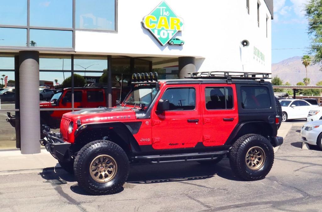 used 2020 Jeep Wrangler Unlimited car, priced at $47,995