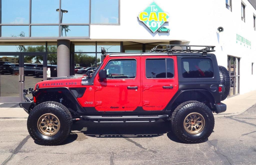 used 2020 Jeep Wrangler Unlimited car, priced at $47,995