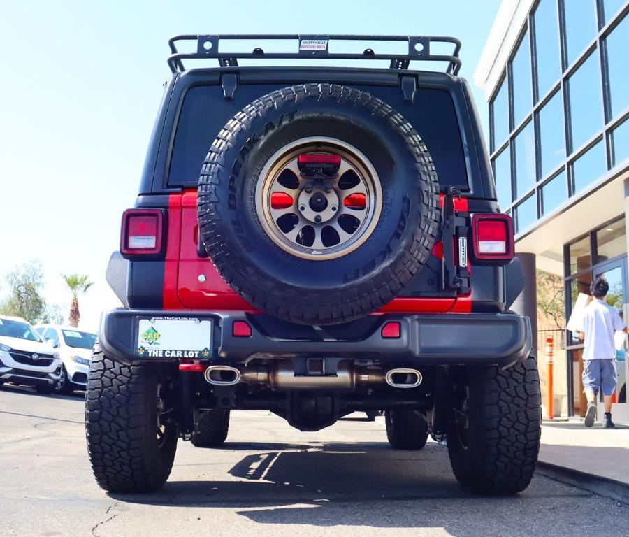 used 2020 Jeep Wrangler Unlimited car, priced at $47,995