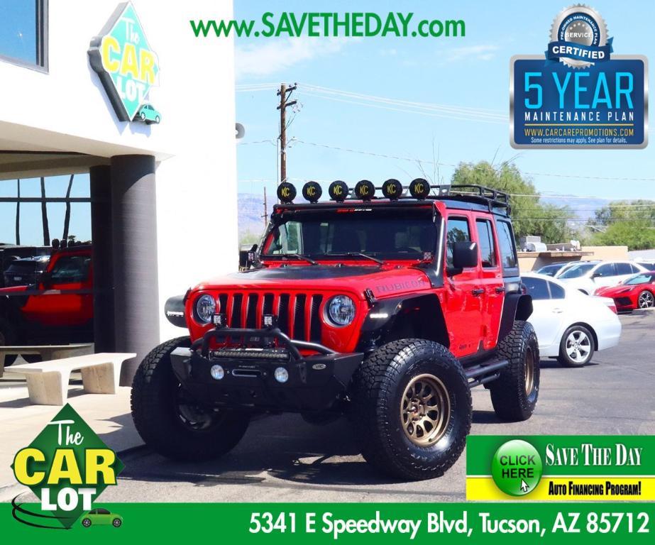 used 2020 Jeep Wrangler Unlimited car, priced at $47,995