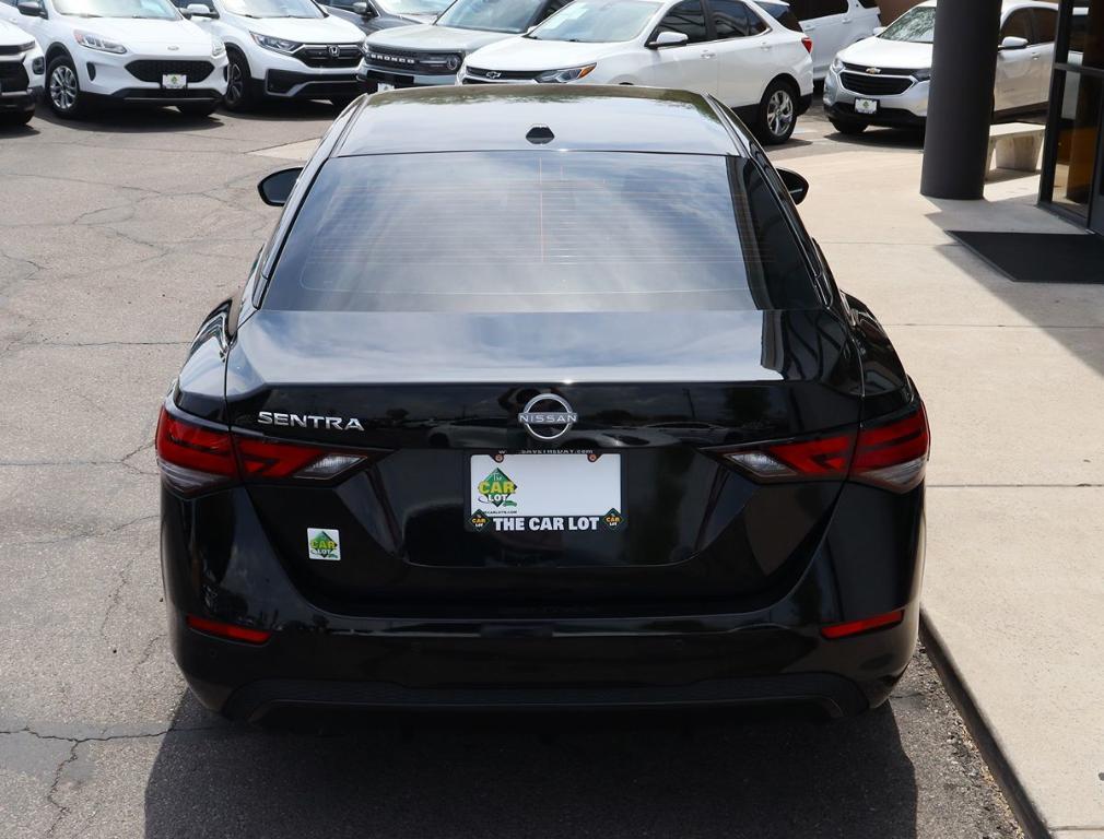 used 2025 Nissan Sentra car, priced at $17,267