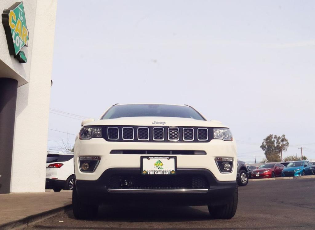 used 2021 Jeep Compass car, priced at $18,995