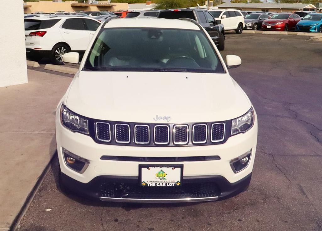 used 2021 Jeep Compass car, priced at $18,995