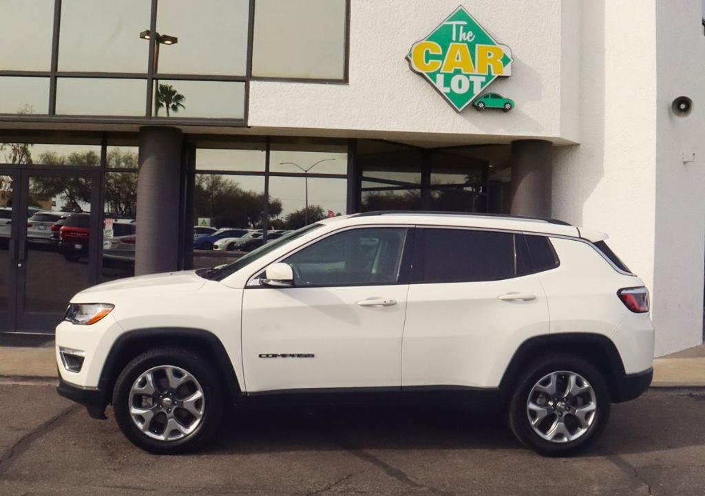 used 2021 Jeep Compass car, priced at $18,995