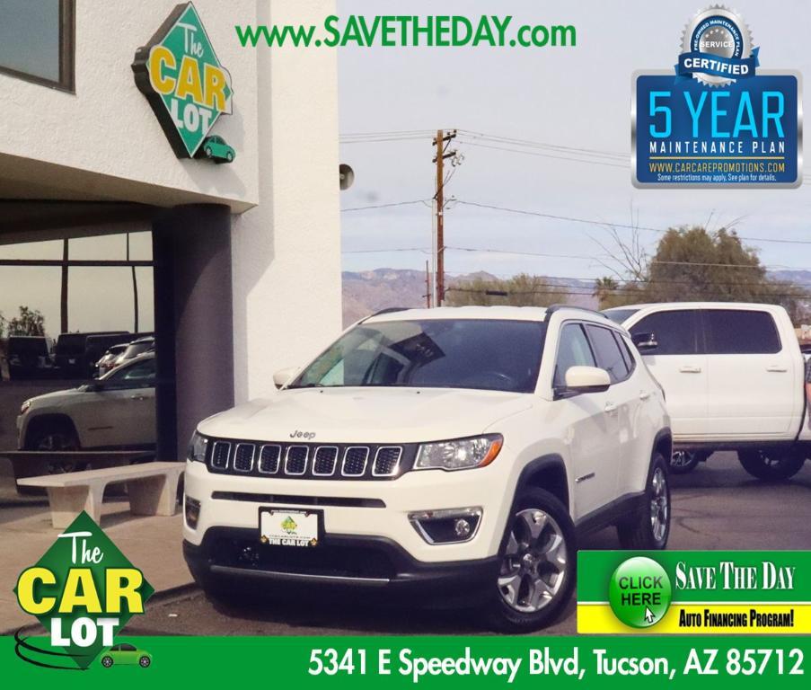 used 2021 Jeep Compass car, priced at $18,995