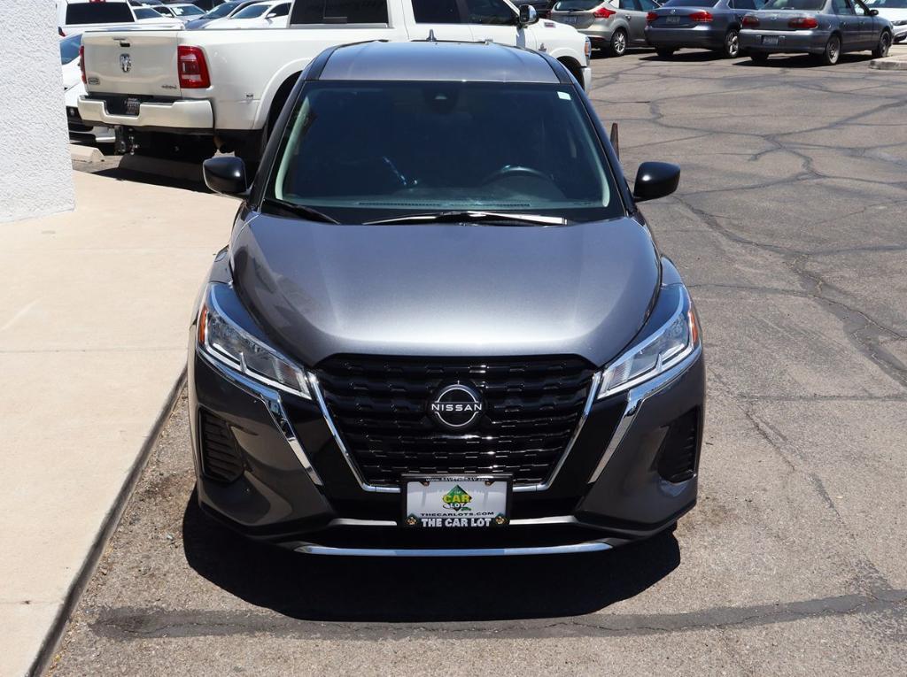 used 2024 Nissan Kicks car, priced at $17,995