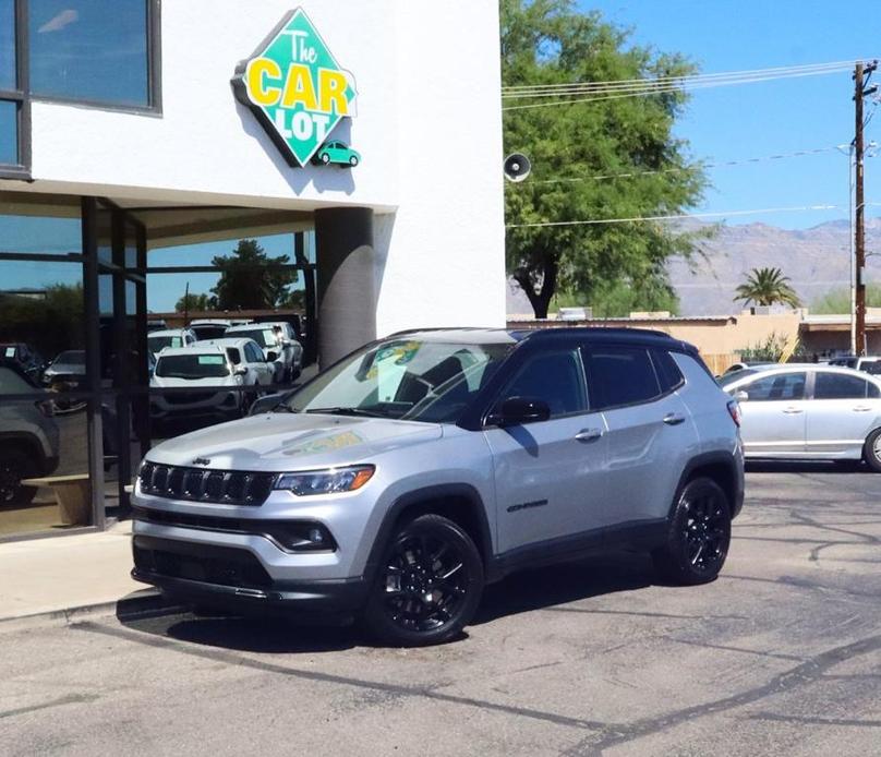 used 2023 Jeep Compass car, priced at $22,995