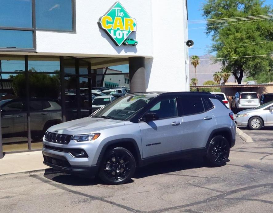 used 2023 Jeep Compass car, priced at $22,995