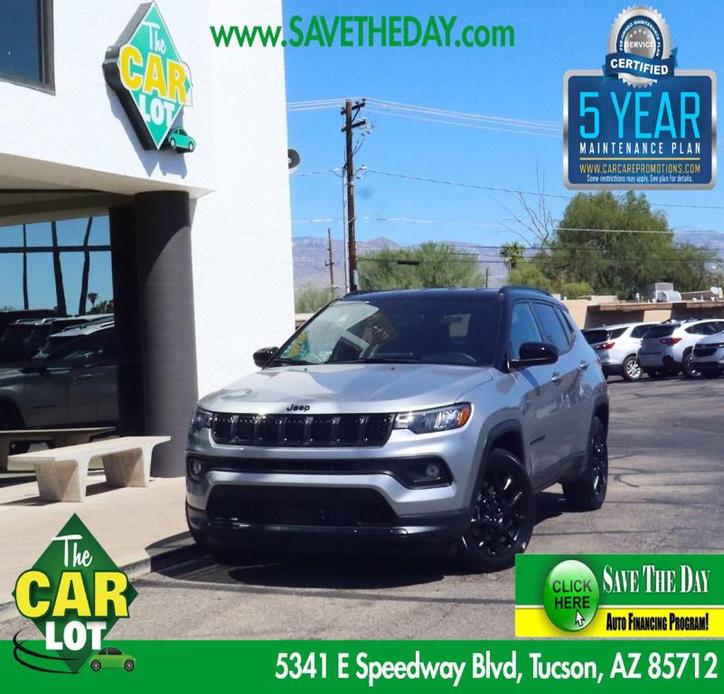 used 2023 Jeep Compass car, priced at $22,995