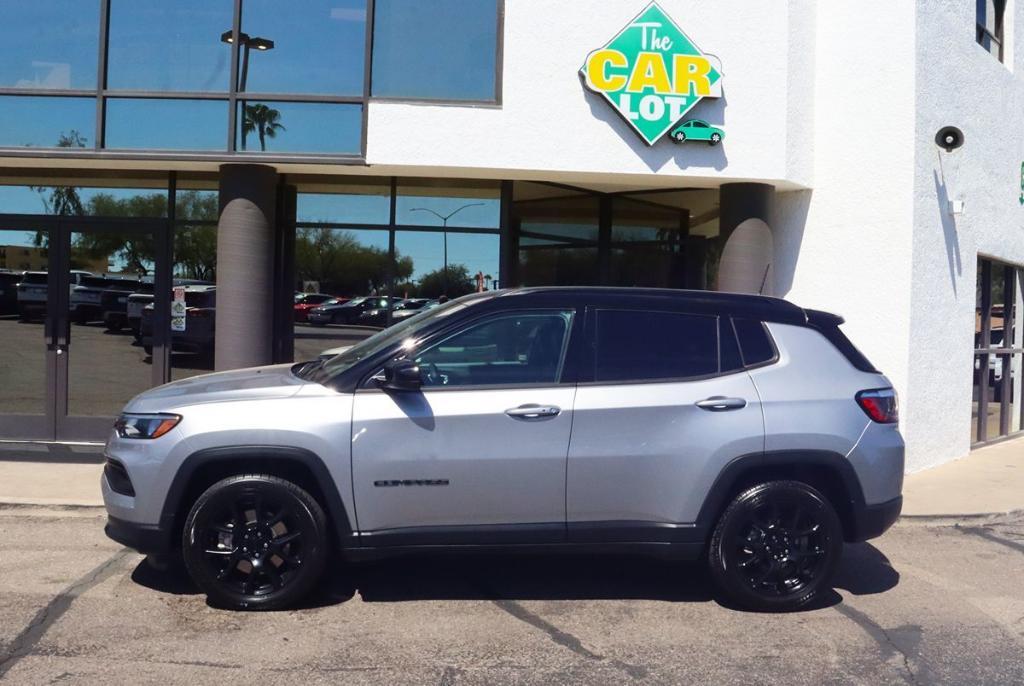 used 2023 Jeep Compass car, priced at $22,995