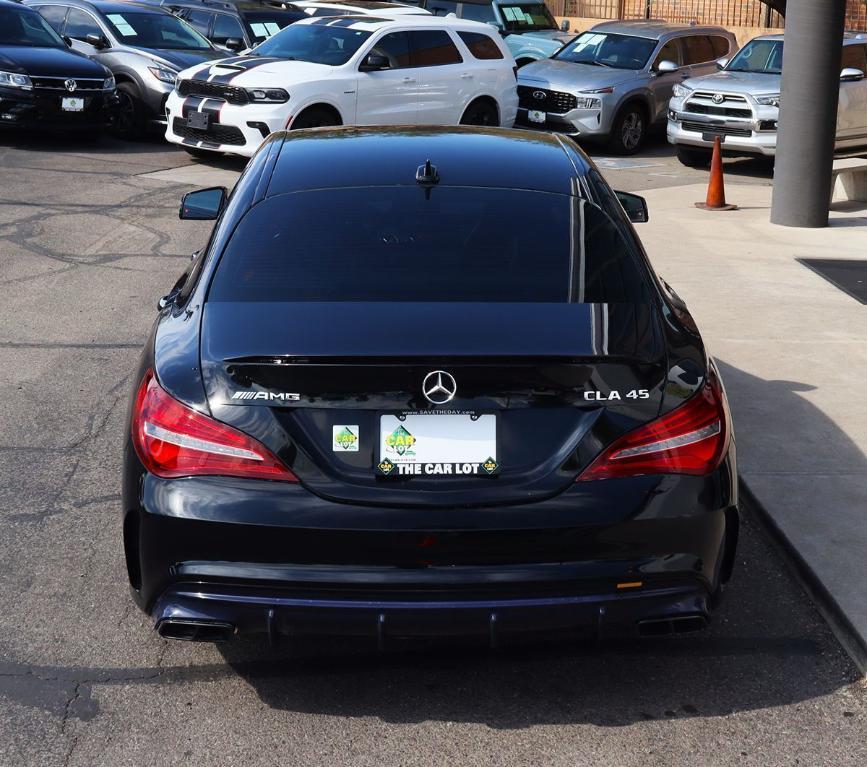 used 2018 Mercedes-Benz AMG CLA 45 car, priced at $29,995