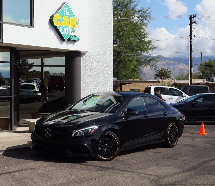 used 2018 Mercedes-Benz AMG CLA 45 car, priced at $29,995