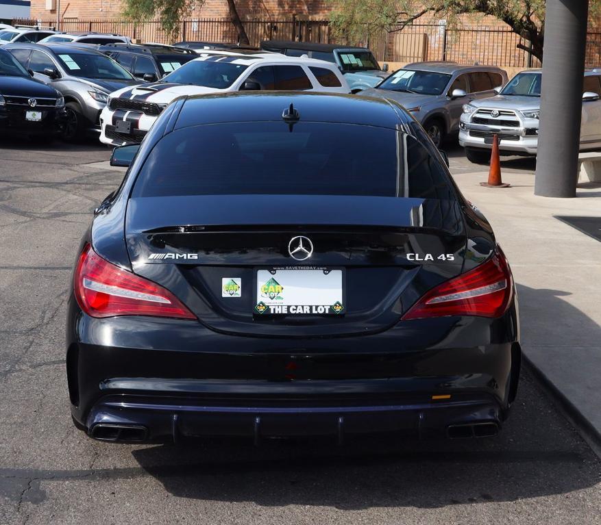 used 2018 Mercedes-Benz AMG CLA 45 car, priced at $29,995