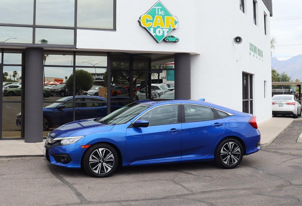 used 2018 Honda Civic car, priced at $17,074
