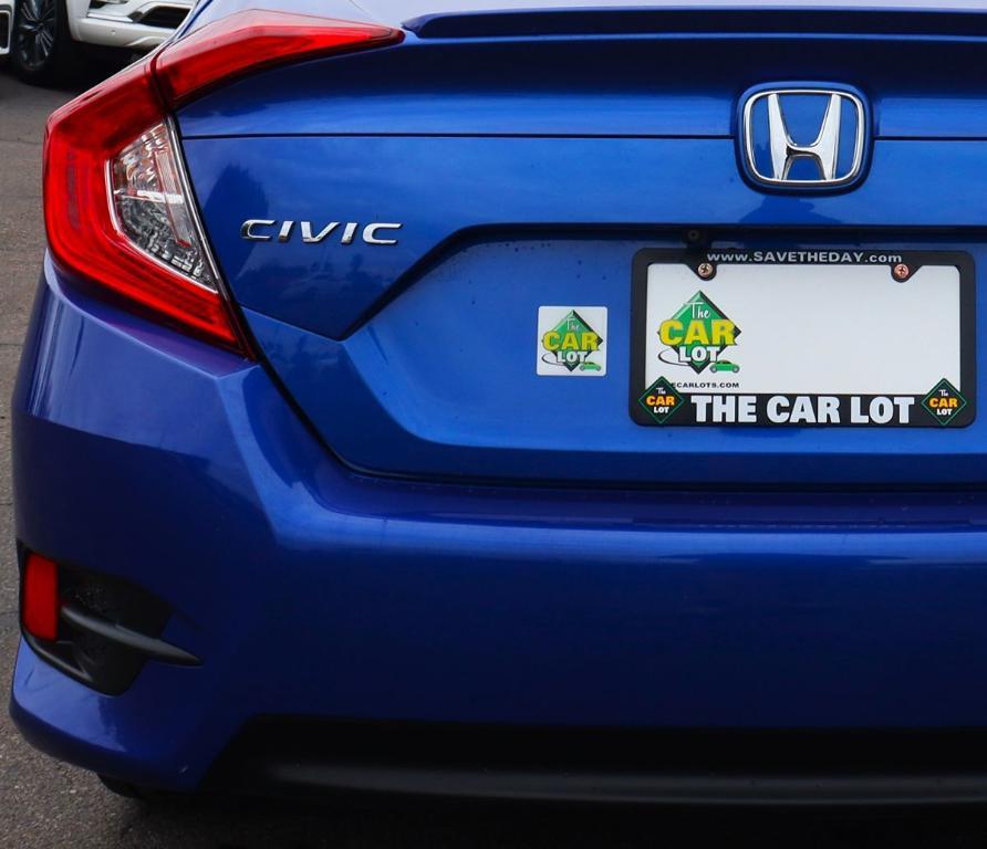 used 2018 Honda Civic car, priced at $17,074