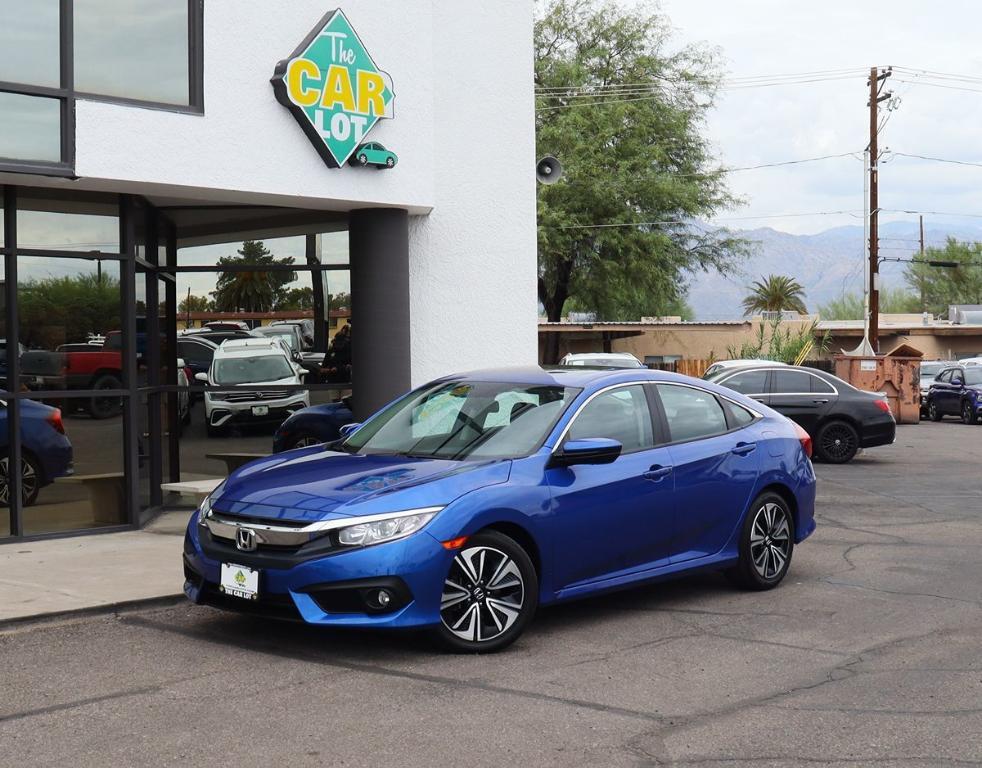 used 2018 Honda Civic car, priced at $17,074