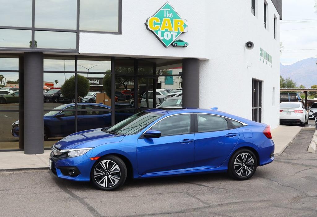 used 2018 Honda Civic car, priced at $17,074