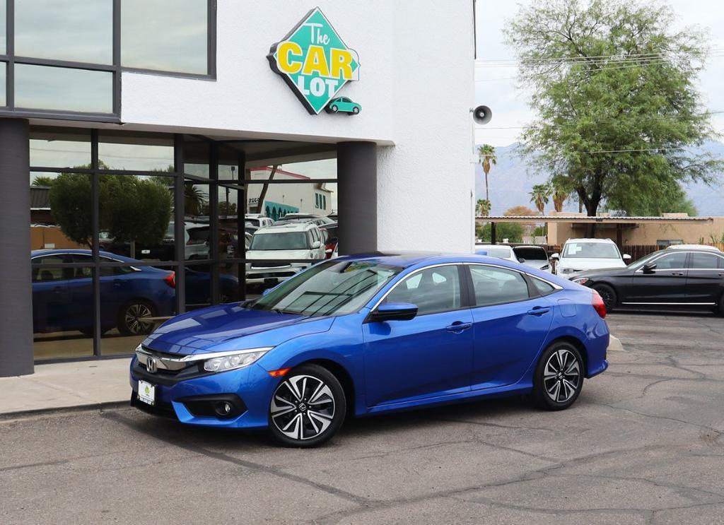 used 2018 Honda Civic car, priced at $17,074