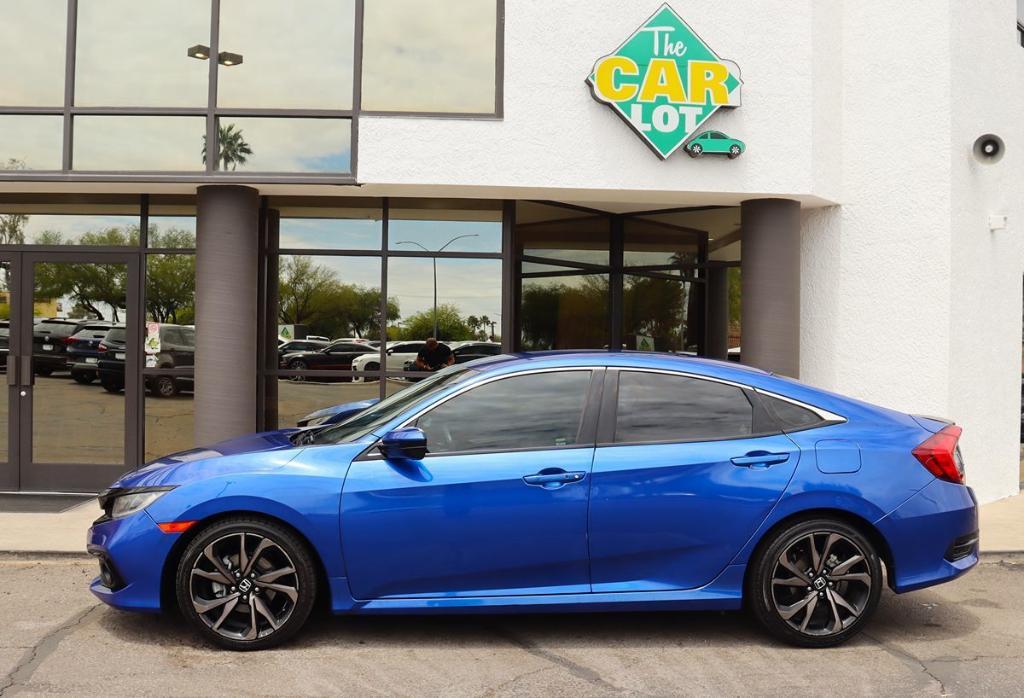 used 2020 Honda Civic car, priced at $19,995