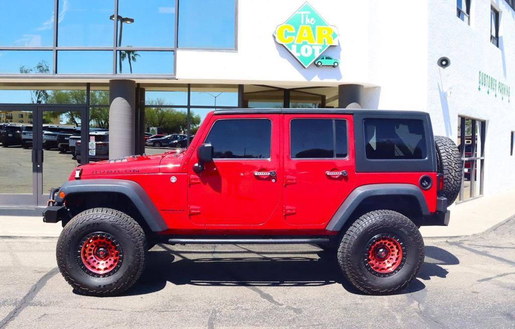 used 2014 Jeep Wrangler Unlimited car, priced at $26,995