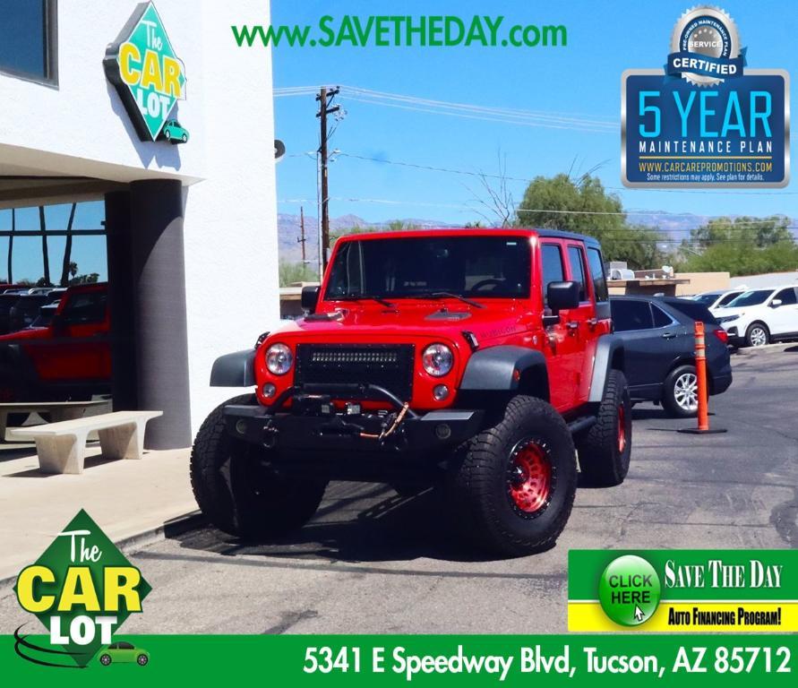 used 2014 Jeep Wrangler Unlimited car, priced at $26,995