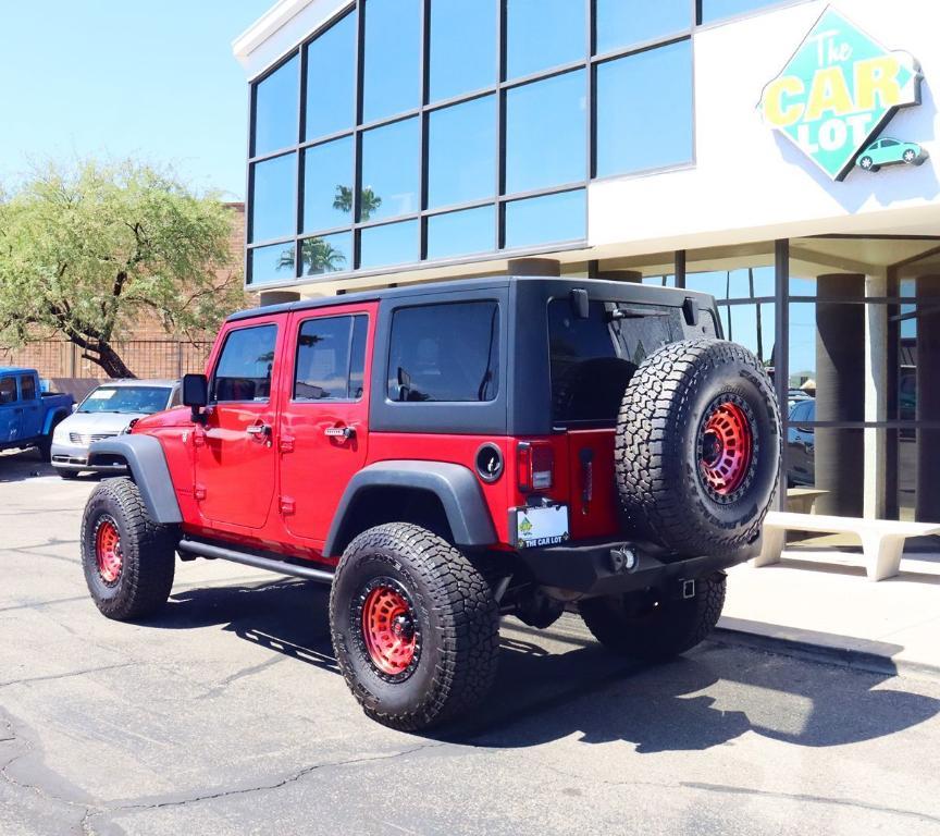 used 2014 Jeep Wrangler Unlimited car, priced at $26,995