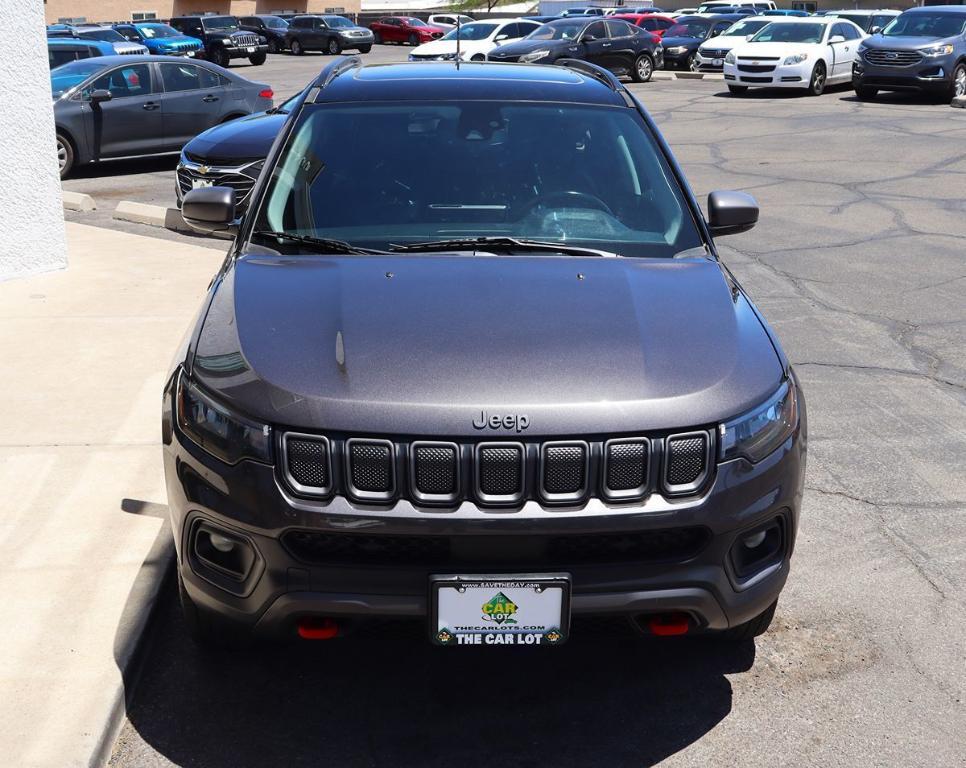 used 2022 Jeep Compass car, priced at $21,995