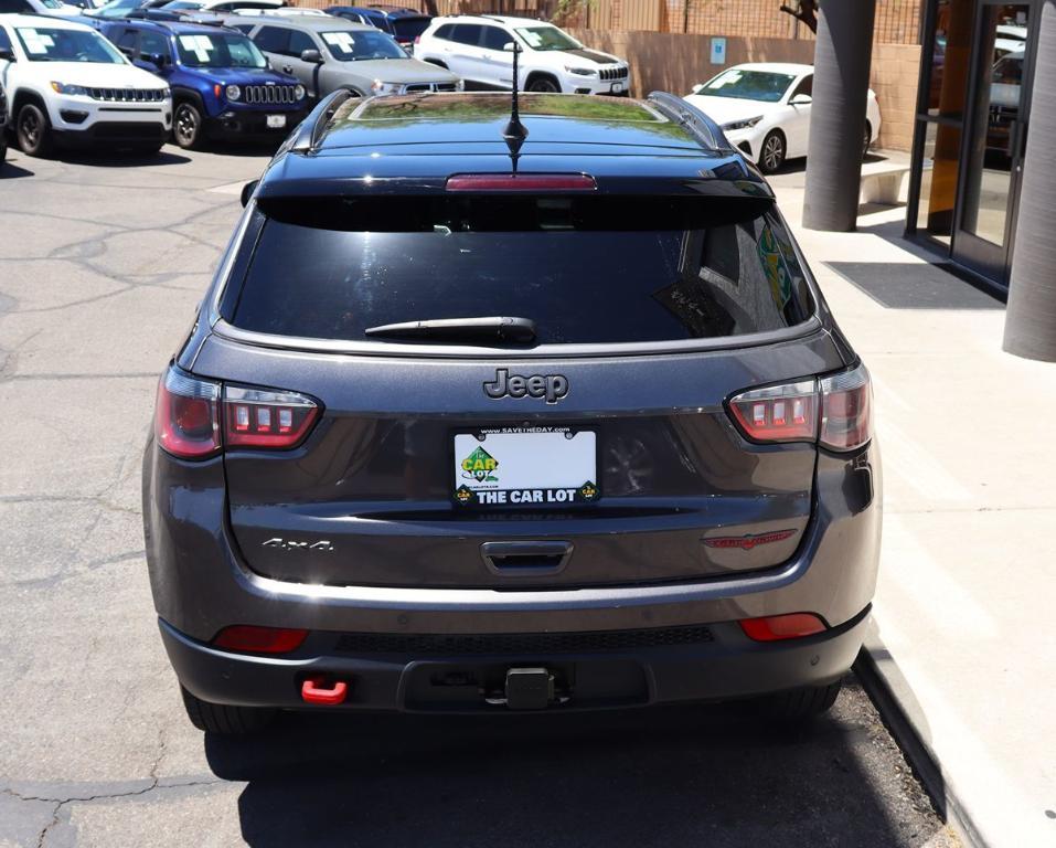 used 2022 Jeep Compass car, priced at $21,995