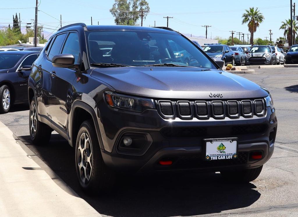 used 2022 Jeep Compass car, priced at $21,995