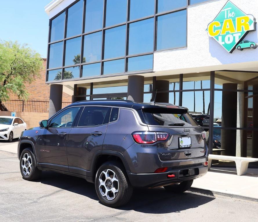 used 2022 Jeep Compass car, priced at $21,995