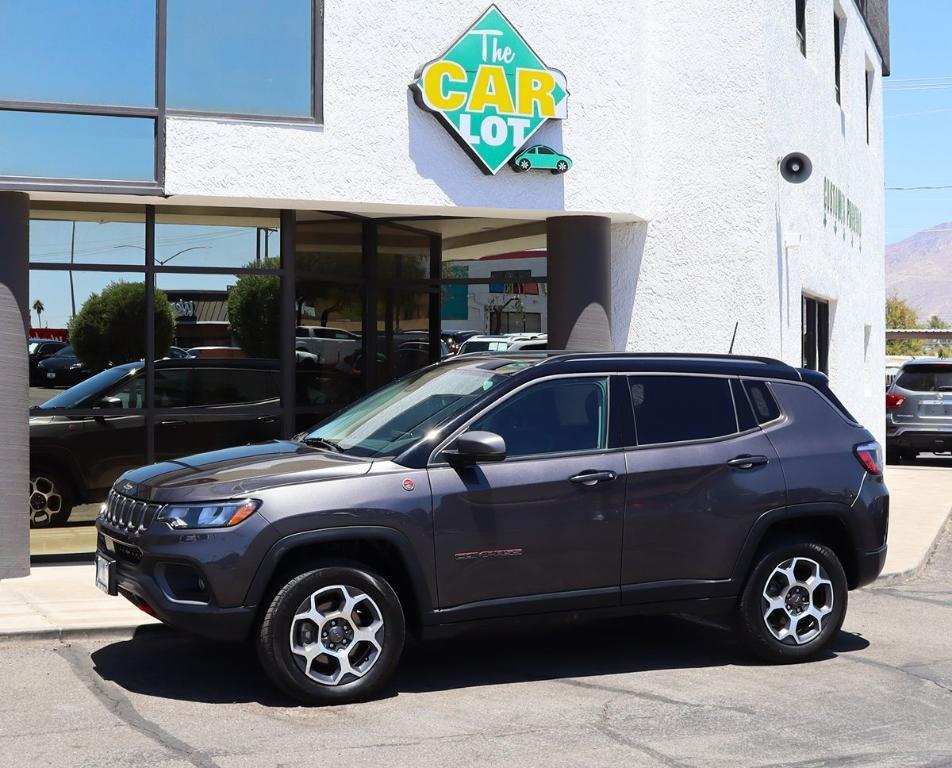 used 2022 Jeep Compass car, priced at $21,995
