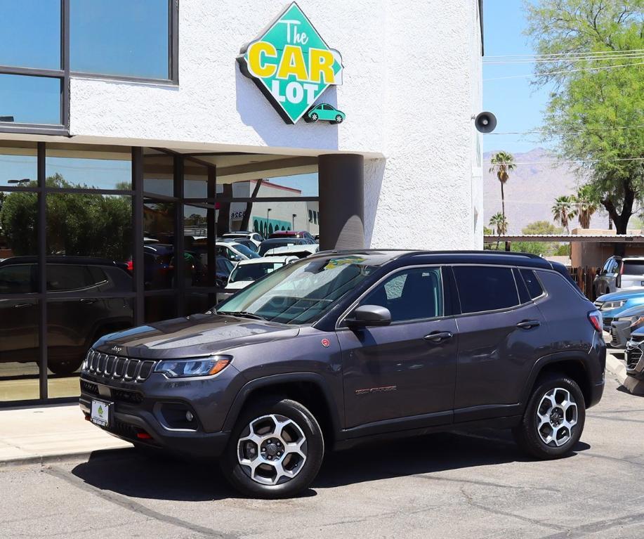 used 2022 Jeep Compass car, priced at $21,995