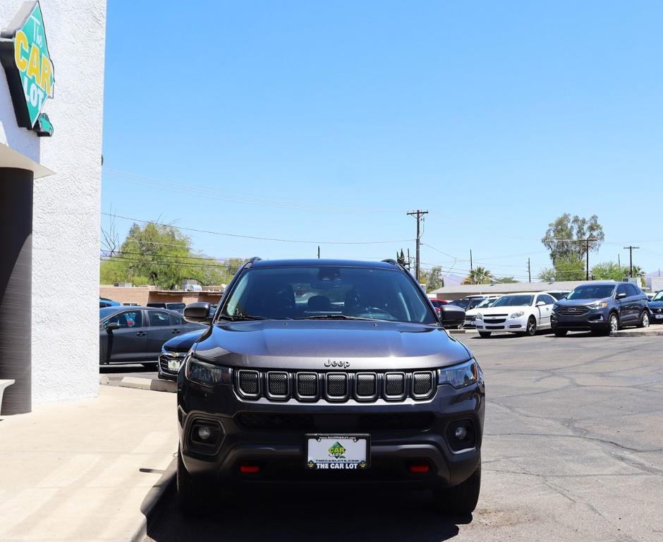 used 2022 Jeep Compass car, priced at $21,995