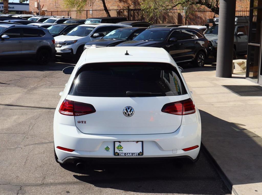 used 2019 Volkswagen Golf GTI car, priced at $19,995