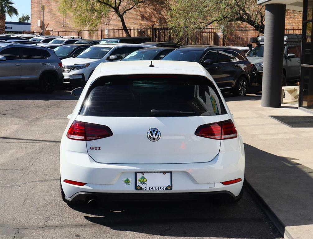 used 2019 Volkswagen Golf GTI car, priced at $19,995