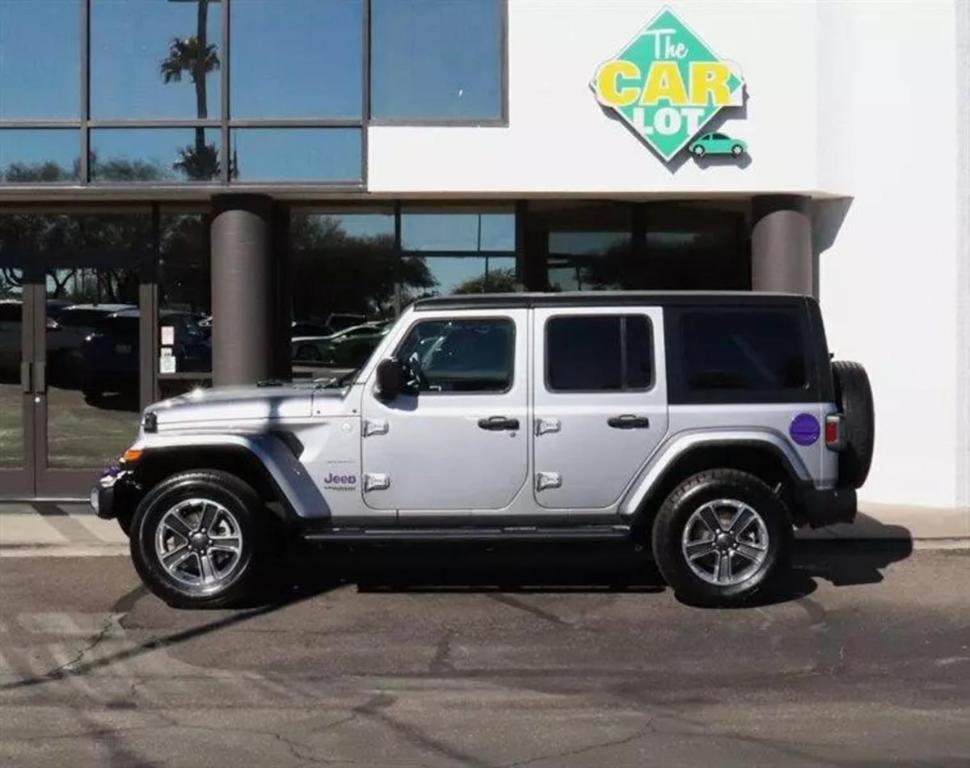 used 2021 Jeep Wrangler Unlimited car, priced at $30,995