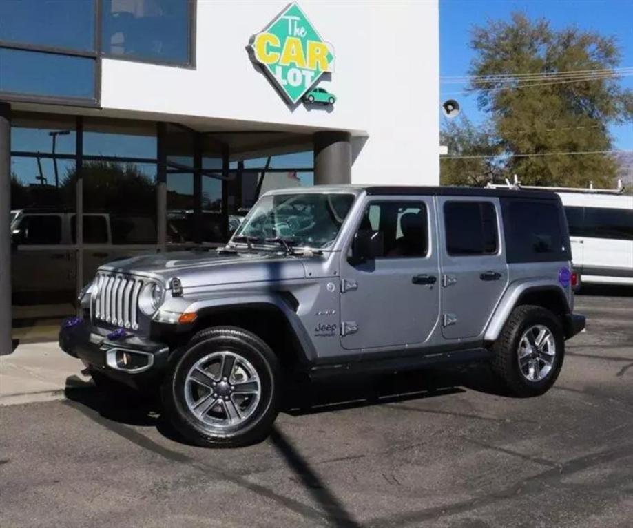 used 2021 Jeep Wrangler Unlimited car, priced at $30,995