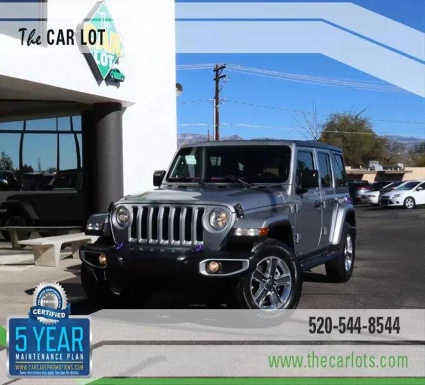 used 2021 Jeep Wrangler Unlimited car, priced at $30,995