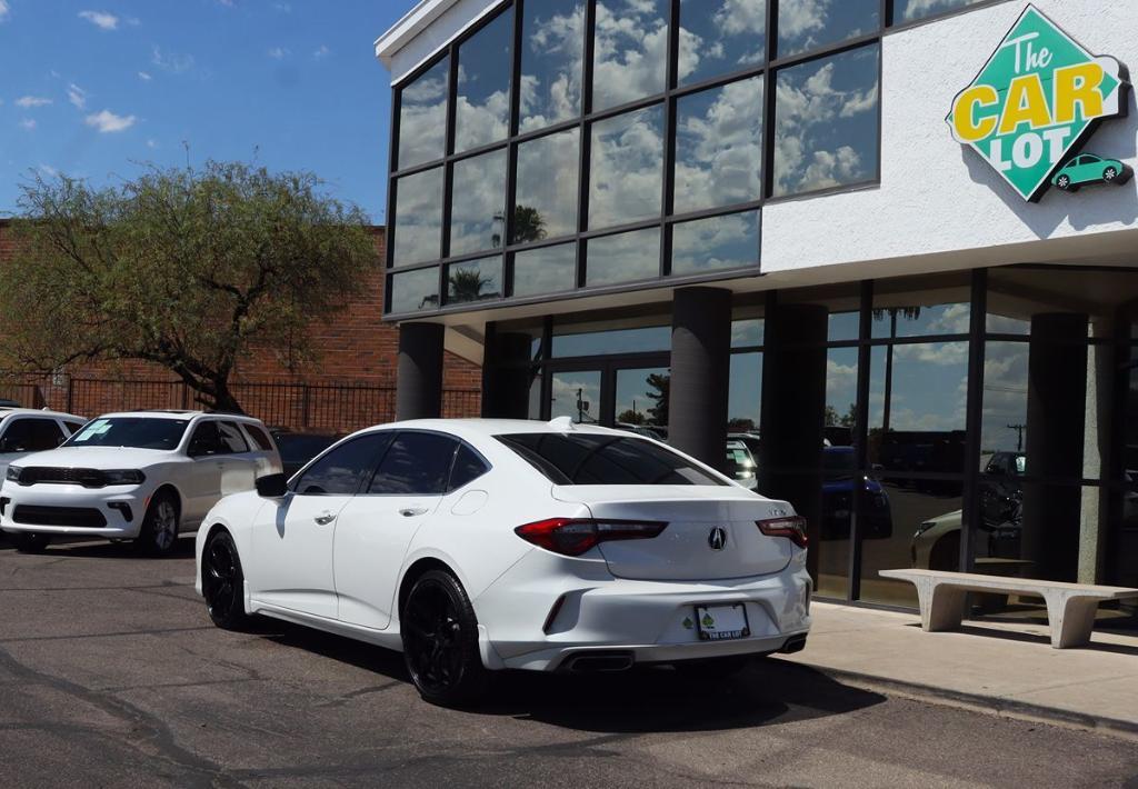 used 2021 Acura TLX car, priced at $25,285