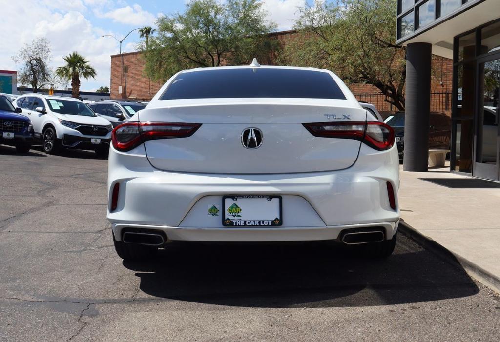 used 2021 Acura TLX car, priced at $25,285