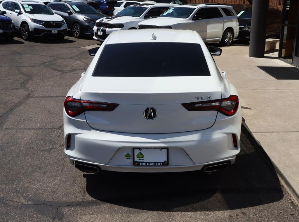 used 2021 Acura TLX car, priced at $25,285