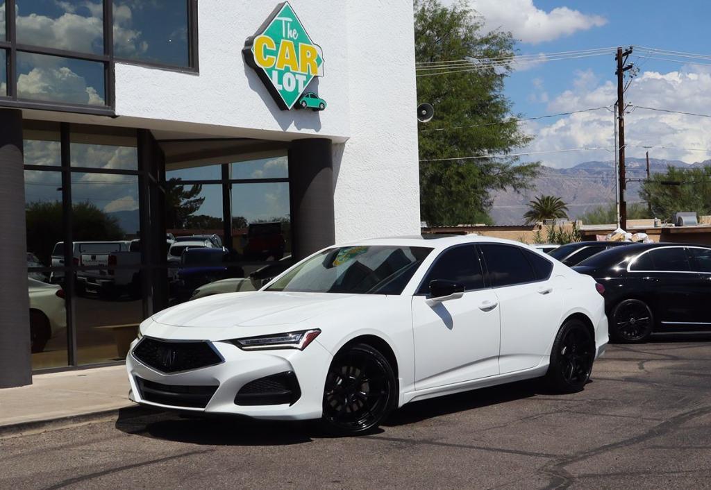 used 2021 Acura TLX car, priced at $25,285